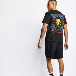 Homme T-Shirts - Yeti Out Neon Nights Shortsleeve - Black-Black