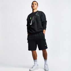 Men Shorts - Nike T100 Cargo - Black-Black