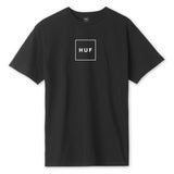 Black-Black - AS HUF ESSNTL BX LG TEE BLK/BLK