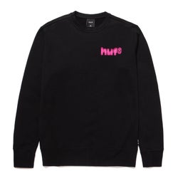 Men T-Shirts - HUF Shake - Black-Black