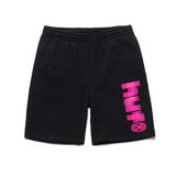Black-Black - AS HUF SHAKE FLCE SHRT BLK/BLK