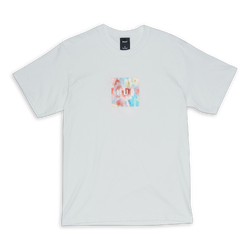 Men T-Shirts - HUF Foil Flower - White-White