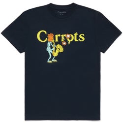 Men T-Shirts - Carrots Sax - Navy-Navy