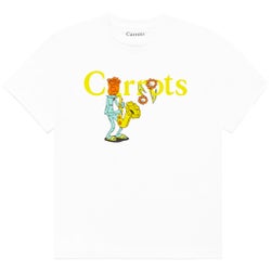 Men T-Shirts - Carrots Sax - White-White