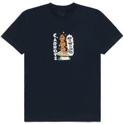 Men T-Shirts - Carrots Trippy - Navy-Navy