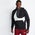 Nike Swoosh Over The Head - Men Hoodies Black-(White)