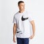 Nike Swoosh Shortsleeve - Homme T-Shirts White-(Black)