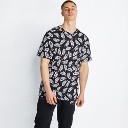 Men T-Shirts - Nike Sportswear Shortsleeve - White-Black