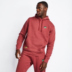 Men Hoodies - Nike Club Mftr Over The Head - Cedar-Cedar