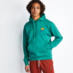 Men Hoodies - Nike Club Mftr Over The Head - Green Noise-Green Noise