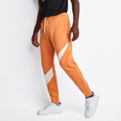 Men Pants - Nike Tech Sws Cuffed - Hot Curry-Pearl White-(Canvas)