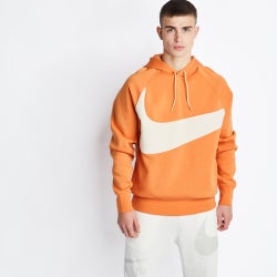 Men Hoodies - Nike Tech Sws Over The Head - Hot Curry-Pearl White-Canvas