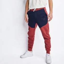 Men Pants - Nike Tech Fleece Cuffed - Cedar-Obsidian-(Black)