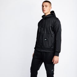 Men Hoodies - Nike Sportswear Utility Full-zip - Black-Black