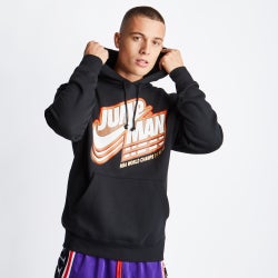 Men Hoodies - Jordan Over The Head - Black-Black