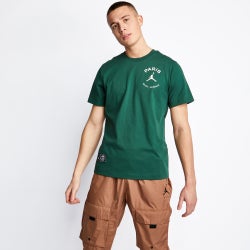 Men T-Shirts - Jordan Psg - Noble Green-(White)