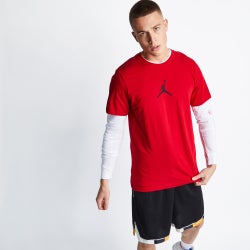 Men T-Shirts - Jordan Gift Giving - Gym Red-(Black)