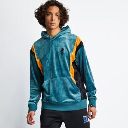 Men Track Tops - Jordan Zion - Dark Teal Green-Light Curry-Bl
