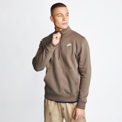 Men Track Tops - Nike Half Zip - Ironstone-Ironstone