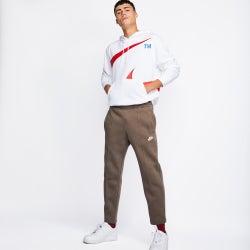 Men Pants - Nike Open Hem - Ironstone-Ironstone