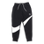 Nike Swoosh - Men Pants Black-White | 
