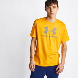 Men T-Shirts - Under Armour Shortsleeve - Yellow Nectar-Concrete