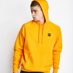 Men Hoodies - Under Armour Over The Head - Omega Orange-Onyx White