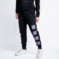 Men Pants - Under Armour Cuffed - Black-Black