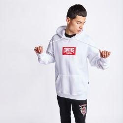 Men Hoodies - Crooks&Castles Rebellion For Change Over The Head - White-White