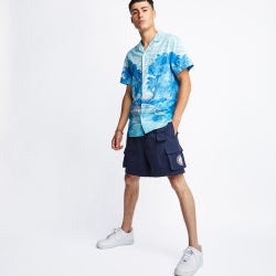 Men Shorts - Tommy Jeans Logo - Twilight Navy-Twilight Navy