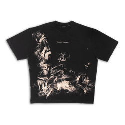 Men T-Shirts - Daily Paper Graphic - Smoke Black-Smoke Black