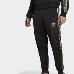Men Pants - adidas Chile 20 Track Pants - Black-Silver-Gold