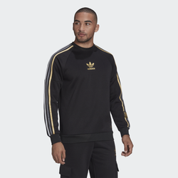 Men Sweatshirts - adidas Chile 20 Crew - Black-Black