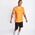 adidas Originals Football Print Shortsleeve - Men T-Shirts Bright Orange-White