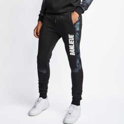 Men Pants - Banlieue Heritage Track Pant - Black-White
