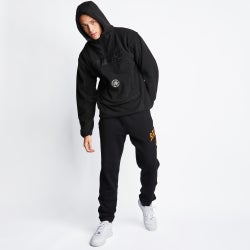 Men Hoodies - Banlieue Over The Head - Black-Black