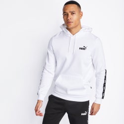 Homme Hoodies - Puma Over The Head Hoody - White-White