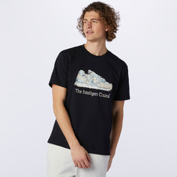 Men T-Shirts - New Balance Artist - Black-Black