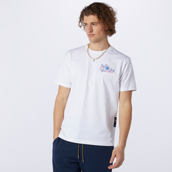 Men T-Shirts - New Balance Artist - White-White