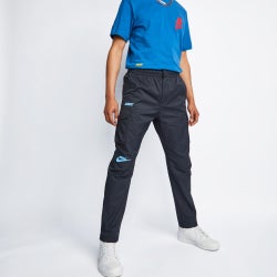 Men Pants - Nike Club Mftra Track Pant - Black-White