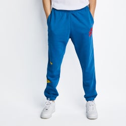 Men Pants - Nike Club Mftra Cuffed Pant - Dk Marina Blue-Black