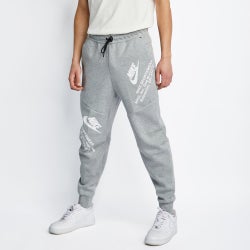 Men Pants - Nike Tech Gpx Cuffed Pant - Dk Grey Heather-White