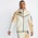 Nike Tech Fleece Gpx Full-zip Hoody - Men Hoodies Light Bone-Coconut Milk-Sesame