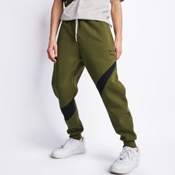 Men Pants - Nike Tech Swsh Cuffed Pant - Rough Green-Black-Black