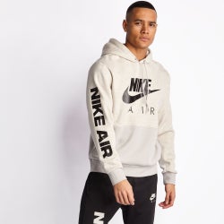 Men Hoodies - Nike Air Over The Head Hoody - Lt Iron Ore-Htr-Phantom