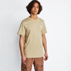 Men T-Shirts - Nike Club - Limestone-White