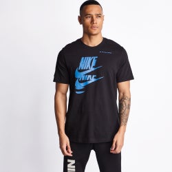 Men T-Shirts - Nike Sportswear  Shortsleeve Tee - Black-Black
