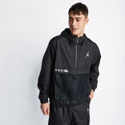 Men Track Tops - Jordan Jumpman Classics  Track Top - Black-Black