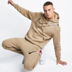 Men Hoodies - Nike Ggp Over The Head - Khaki-Khaki