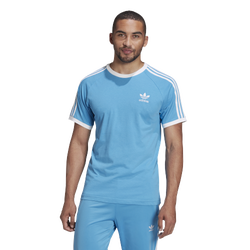 Men T-Shirts - adidas Adicolor - Sky Rush-Sky Rush